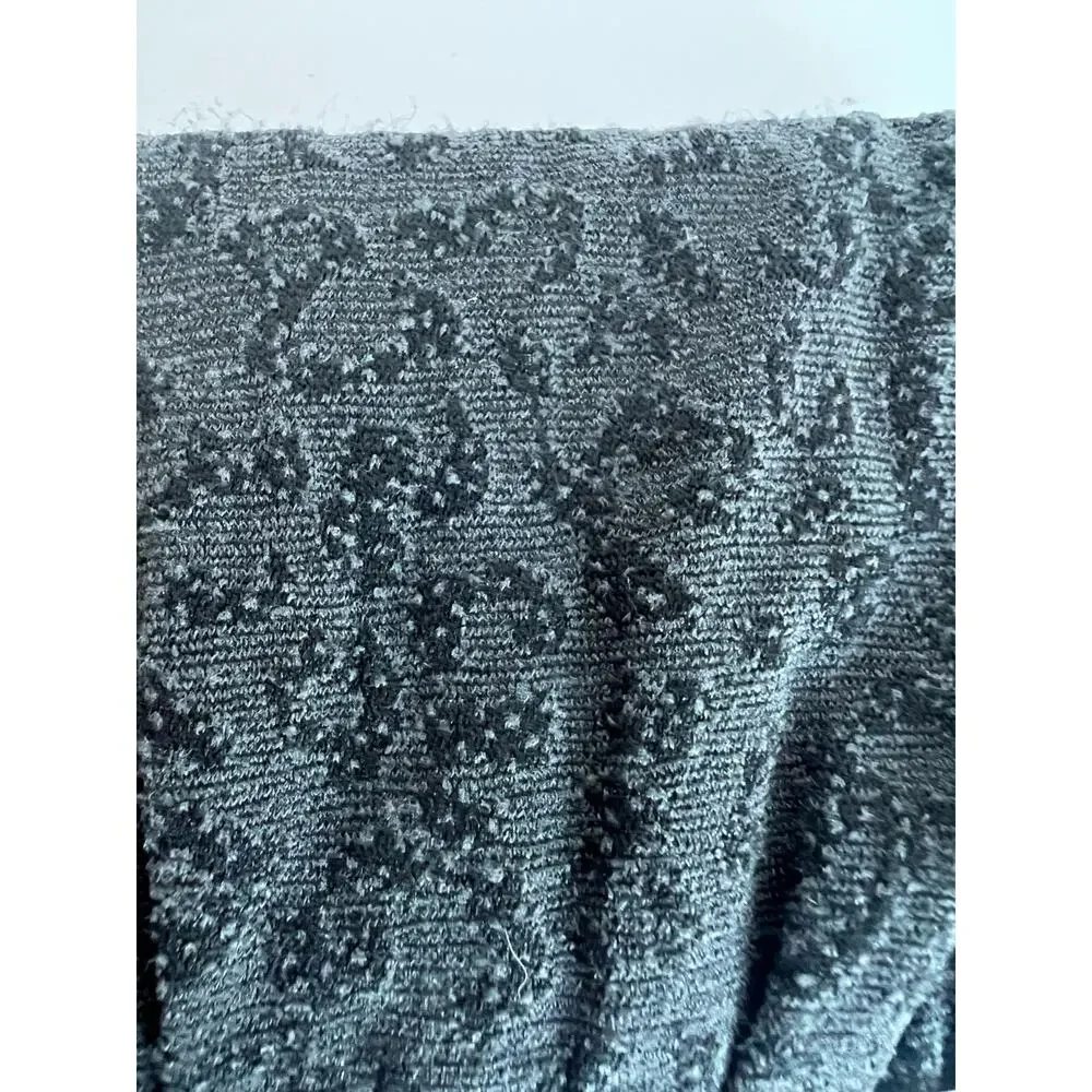 NWT Lane Bryant AVENUE Black Tights with Animal Print Design Size C/D see‎ chart